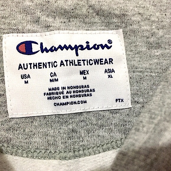 NWT Champion Soft Gray Sweatshirt (M) - Picture 6 of 6